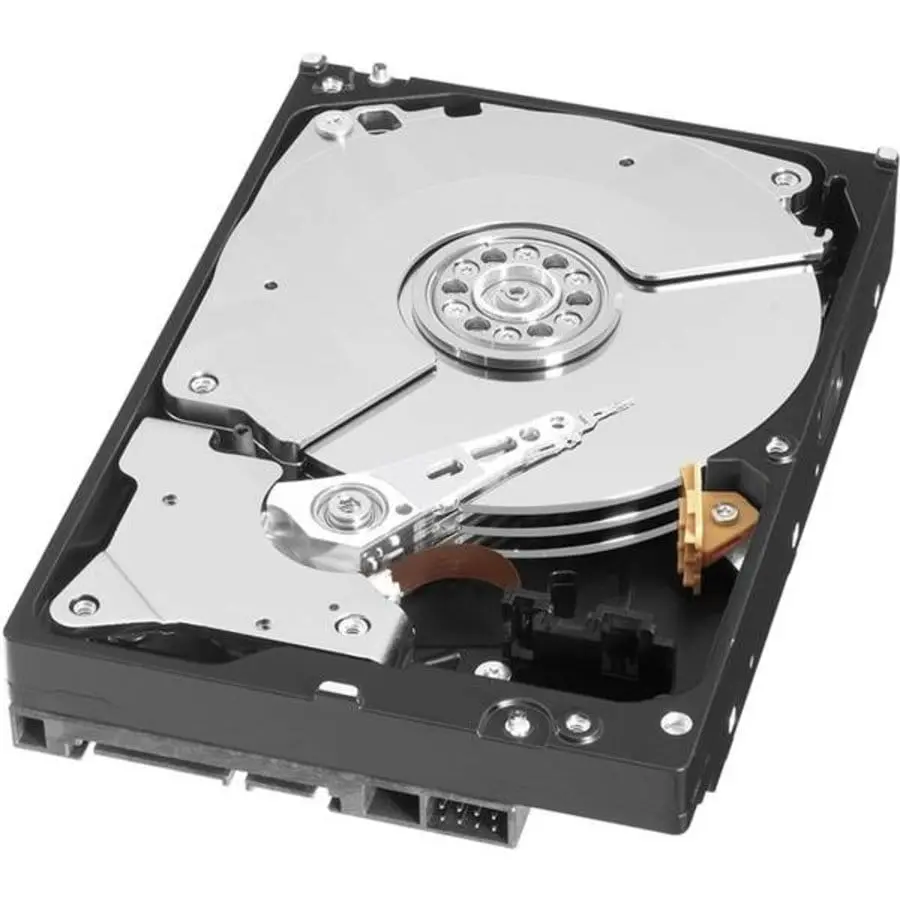 Hitachi Ultrastar A7K2000 1TB - binnenaanzicht met zichtbare platter, lees-/schrijfkop en actuator
