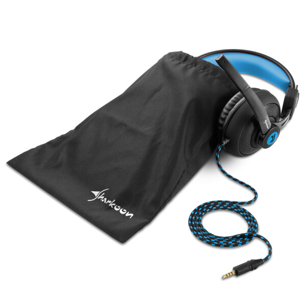 Sharkoon Rush ER2 Gaming Headset Blauw