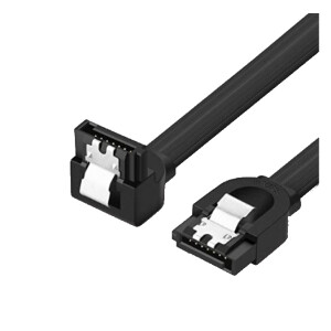 right angle cable Black