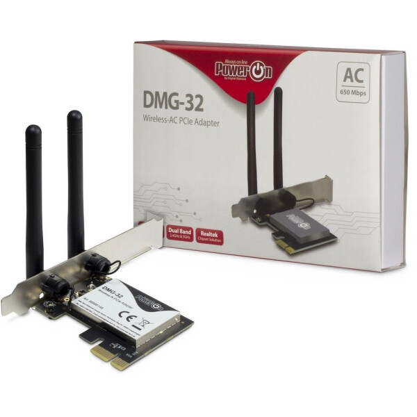 Intertech DMG-32 (Wi-Fi 5 PCIe Adapter - 650Mbps)