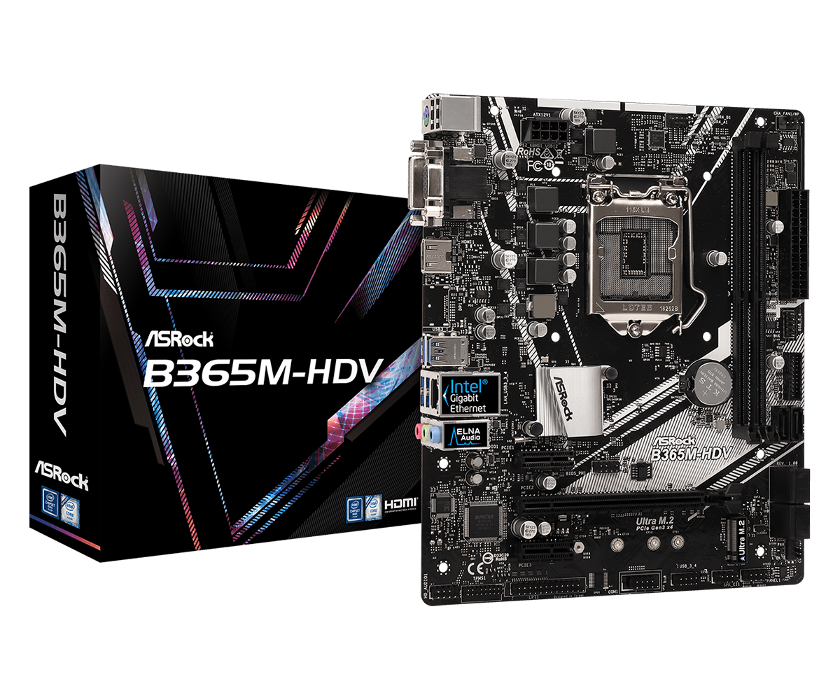 ASRock B365M-HDV LGA1151 - Dealstunter.nl