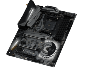 ASRock X470 Taichi AM4 moederbord - bovenaanzicht PCB