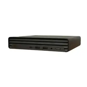 HP Elitedesk 800 G6 Mini PC i5-10500 - 16GB - 256GB SSD - Wifi - Windows 11, voorkant met poorten