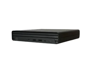 HP Mini Conference Mini PC i7-12700t - 16GB DDR5 - 256GB SSD - Wifi6 - Windows 11, rechterzijkant met poorten zichtbaar