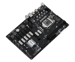 Asrock Q270 Pro BTC bovenkant