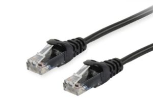 Equip 825451 Cat5e UTP Netwerkkabel RJ45 2 Meter Zwart Gigabit Ethernet Patchkabel